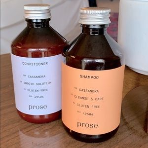 Prose smoothing shampoo and conditioner